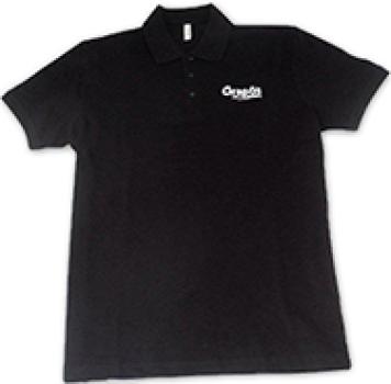 Polo Shirt Kurzarm Small / schwarz